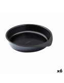 Oven Mould Pyrex Magic Circular Black 20 cm 6 Units | Tienda24 Tienda24.eu