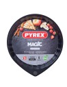 Oven Mould Pyrex Magic Circular Black Flat Ø 30 cm (6 Units) | Tienda24 Tienda24.eu