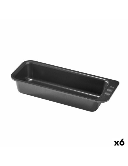 Molde para Horno Pyrex Magic Rectangular Negro Ø 30 cm (6 Unidades) | Tienda24 Tienda24.eu