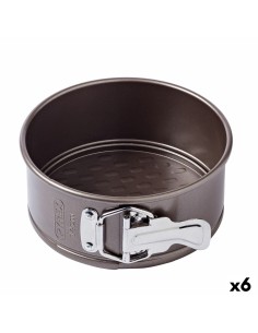 Molde Desmontable Pyrex Asimetria Cuadrado Negro Metal (4 Unidades) | Tienda24 Tienda24.eu