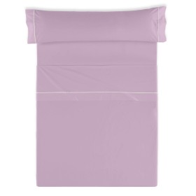 Jeu de draps Alexandra House Living Mauve Lit 1 persone de Alexandra House Living, Draps et taies d'oreiller - Réf : D1601493...