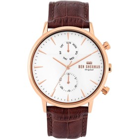 Relógio masculino Ben Sherman WB041TRG (Ø 43 mm) de Ben Sherman, Relógios com braselete - Ref: S0380326, Preço: 55,79 €, Desc...