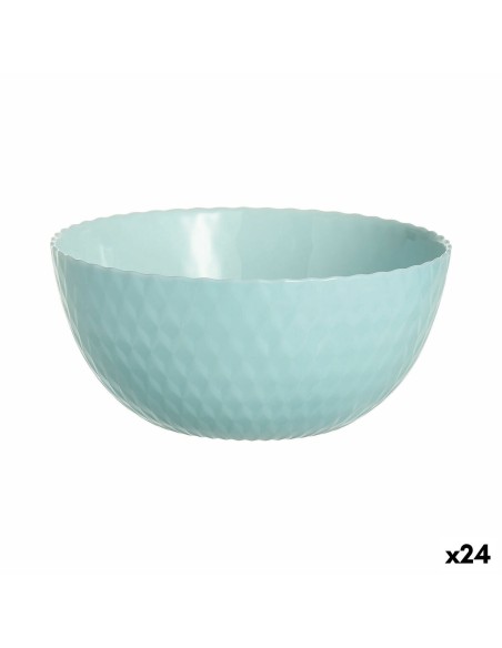 Bol Luminarc Pampille Turquoise verre (13 cm) (24 Unités) | Tienda24 Tienda24.eu