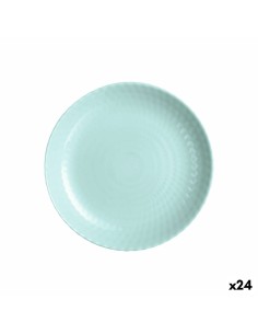 Piatto da Dolce Luminarc Pampille Turchese Vetro (19 cm) (24 Unità) da Luminarc, Piatti e teglie - Ref: S2707301, Precio: 44,...