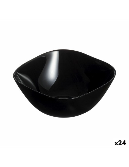 Bol Luminarc Multiusos Polyvalents Ø 14 cm Noir verre (24 Unités) | Tienda24 Tienda24.eu