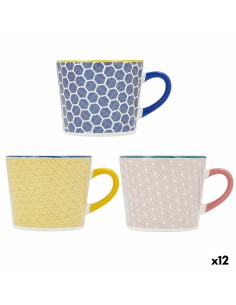 Tazza Quid Pippa Multicolore Ceramica 350 ml (12 Unità) da Quid, Tazze - Ref: S2707670, Precio: 31,56 €, Descuento: %