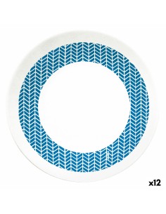 Flat Plate La Mediterránea Whom 25 x 25 x 2 cm (36 Units) | Tienda24 Tienda24.eu