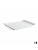 Recipiente de Cozinha Quid Gastro Fresh Cerâmica Branco (31 x 23 cm) (6 Unidades) | Tienda24 Tienda24.eu