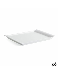 Teglia da Cucina Quid Gastro Fresh Ceramica Bianco (31 x 23 cm) (6 Unità) da Quid, Piatti e teglie - Ref: S2707695, Precio: 4...