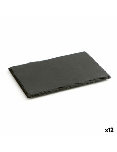 Conjunto de sushi DKD Home Decor 30 x 21 x 7 cm Preto Grés Oriental (6 Peças) | Tienda24 Tienda24.eu