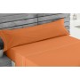 Juego de Sábanas Alexandra House Living Naranja Cama de 150 de Alexandra House Living, Sábanas y fundas de almohada - Ref: D1...