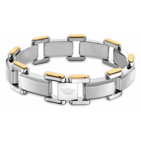 Bracelete masculino Police PEAGB2211654 Aço inoxidável 19 cm de Police, Pulseiras - Ref: S0380611, Preço: 49,21 €, Desconto: %