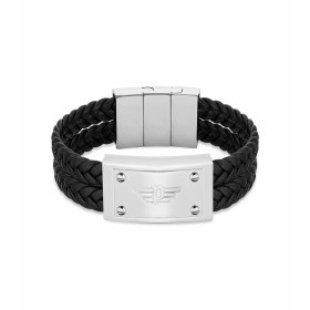 Bracelete masculino Police PEAGB2214601 Couro 19 cm de Police, Pulseiras - Ref: S0380619, Preço: 40,73 €, Desconto: %