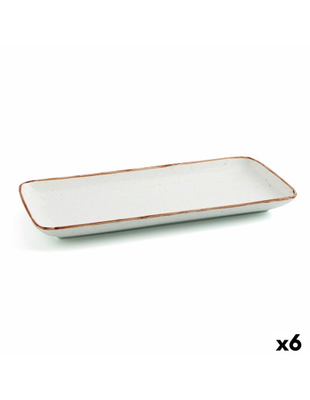 Teglia da Cucina Ariane Terra Rettangolare Ceramica Beige (28 x 14 cm) (6 Unità) da Ariane, Piatti e teglie - Ref: S2707967, ...