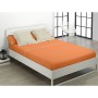 Juego de Sábanas Alexandra House Living Naranja Cama de 135/140 de Alexandra House Living, Sábanas y fundas de almohada - Ref...