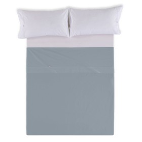 Top sheet Alexandra House Living Steel Steel Grey 190 x 275 cm by Alexandra House Living, Sheets and pillowcases - Ref: D1601...