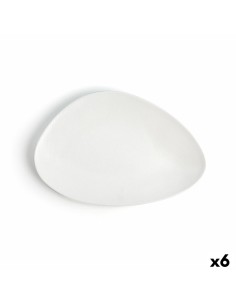 Recipiente de Cozinha Quid Gastro Fresh Retangular Cerâmica Branco (36 x 25 cm) (6 Unidades) | Tienda24 Tienda24.eu