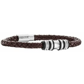 Men's Bracelet Police PJ25488BLC.02A Leather 19 cm by Police, Bracelets - Ref: S0380795, Price: 27,00 €, Discount: %