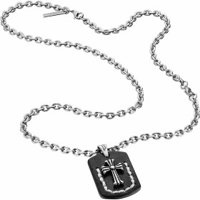 Collana Uomo Police PJ25515PSB.01 50 cm di Police, Collane - Rif: S0380796, Prezzo: 25,20 €, Sconto: %