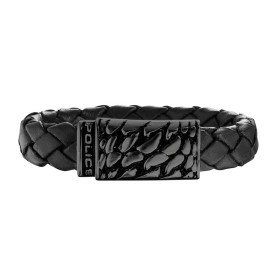 Pulsera Hombre Police PJ25729BLB.01-S Cuero de Police, Pulseras - Ref: S0380823, Precio: 34,24 €, Descuento: %