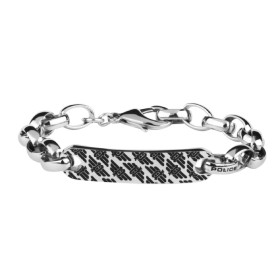 Bracelete masculino Police PJ26355BSS.01-S Aço inoxidável 21 cm de Police, Pulseiras - Ref: S0380856, Preço: 32,40 €, Descont...