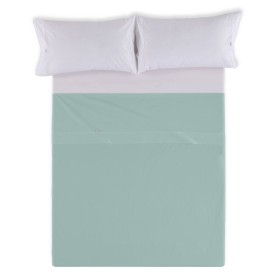 Lençol de cima Alexandra House Living Água Verde Claro 170 x 275 cm de Alexandra House Living, Lençóis e capas de almofadas -...