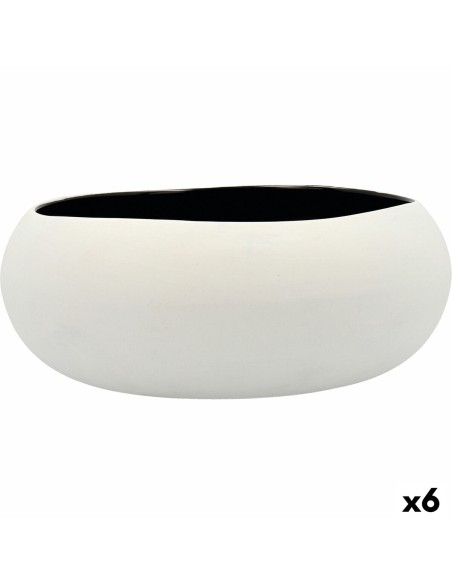 Deep Plate Ariane Organic Ceramic Black 16 cm (6 Units) | Tienda24 Tienda24.eu