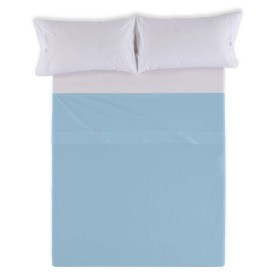 Top sheet Alexandra House Living Blue Celeste 240 x 275 cm by Alexandra House Living, Sheets and pillowcases - Ref: D1601516,...