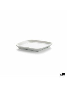 Vassoio per aperitivi Ariane Alaska Quadrato Bianco Ceramica 11,4 x 11,4 cm (18 Unità) da Ariane, Piatti e teglie - Ref: S270...