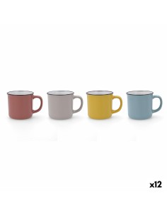 Set of Mugs with Saucers Romimex White Ceramic (16 Pieces) | Tienda24 Tienda24.eu