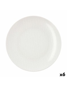 Set de Sushi DKD Home Decor 24 x 7 x 2 cm Natural Blanco Gres Oriental | Tienda24 Tienda24.eu