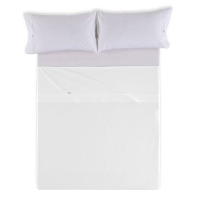 Lenzuolo Superiore Alexandra House Living Bianco 260 x 275 cm di Alexandra House Living, Lenzuola e federe per cuscino - Rif:...