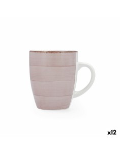 Set of 6 teacups with plates Versa Izabela Porcelain | Tienda24 Tienda24.eu