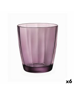 Bicchiere Bormioli Rocco Pulsar Viola Vetro 390 ml (6 Unità) (Pack 6x) da Bormioli Rocco, Tumbler - Ref: S2708765, Precio: €1...