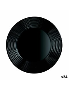 Piatto da pranzo Luminarc Harena Negro Nero Vetro 25 cm (24 Unità) da Luminarc, Piatti e teglie - Ref: S2708983, Precio: 32,4...