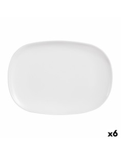 Teglia da Cucina Luminarc Sweet Line Rettangolare Bianco Vetro 35 x 24 cm (6 Unità) da Luminarc, Piatti e teglie - Ref: S2709...