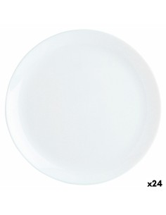 Piatto da pranzo Luminarc Diwali Bianco Vetro Ø 27 cm (24 Unità) da Luminarc, Piatti e teglie - Ref: S2709247, Precio: 77,54 ...