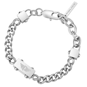 Bracelete masculino Police PEAGB0002101 Aço inoxidável 19 cm de Police, Pulseiras - Ref: S0381369, Preço: 32,40 €, Desconto: %