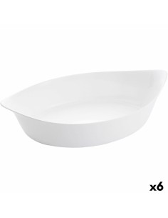 Prato de Jantar La Mediterránea Barroc Porcelana (6 Unidades) (Ø 26 cm) | Tienda24 Tienda24.eu