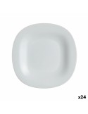 Prato de Sobremesa Luminarc Carine Granit Ø 19,5 cm Cinzento Vidro (24 Unidades) | Tienda24 Tienda24.eu