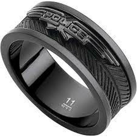 Bague Homme Police PJ.26401RSUB-01-10 (22) de Police, Bagues - Réf : S0381393, Prix : 21,91 €, Remise : %