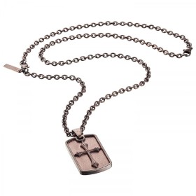 Collier Homme Police S14AJH02P 50 cm de Police, Colliers - Réf : S0381410, Prix : 28,80 €, Remise : %