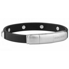 Men's Bracelet Police S14AQT02B Stainless steel 19 cm by Police, Bracelets - Ref: S0381417, Price: 30,59 €, Discount: %