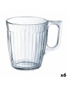 Tasse Luminarc Nuevo Petit-déjeuner Transparent verre (250 ml) (6 Unités) | Tienda24 Tienda24.eu