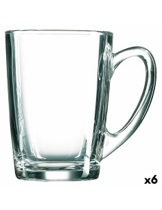 Henkelbecher Original Durchsichtig Glas 6 Stück (320 ml) | Tienda24 Tienda24.eu