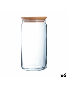 Gefäß Quid Cocco Durchsichtig Glas Silikon 2 L | Tienda24 Tienda24.eu