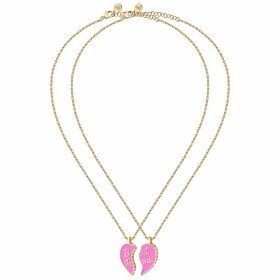 Ladies' Necklace Shabama Tuent Brass Flash gold-plated Elastic | Tienda24 - Global Online Shop Tienda24.eu