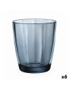 Trinkglas Bormioli Rocco Pulsar Blau Glas 305 ml (6 Stück) | Tienda24 Tienda24.eu