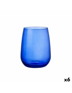 Bicchiere Bormioli Rocco Restaurant Cobalto Azzurro Vetro (430 ml) (6 Unità) da Bormioli Rocco, Tumbler - Ref: S2709694, Prec...