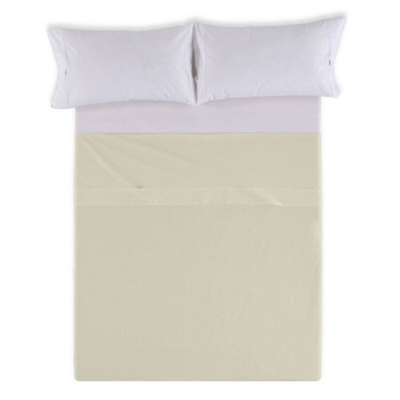 Top sheet Alexandra House Living Beige 220 x 275 cm by Alexandra House Living, Sheets and pillowcases - Ref: D1601550, Price:...